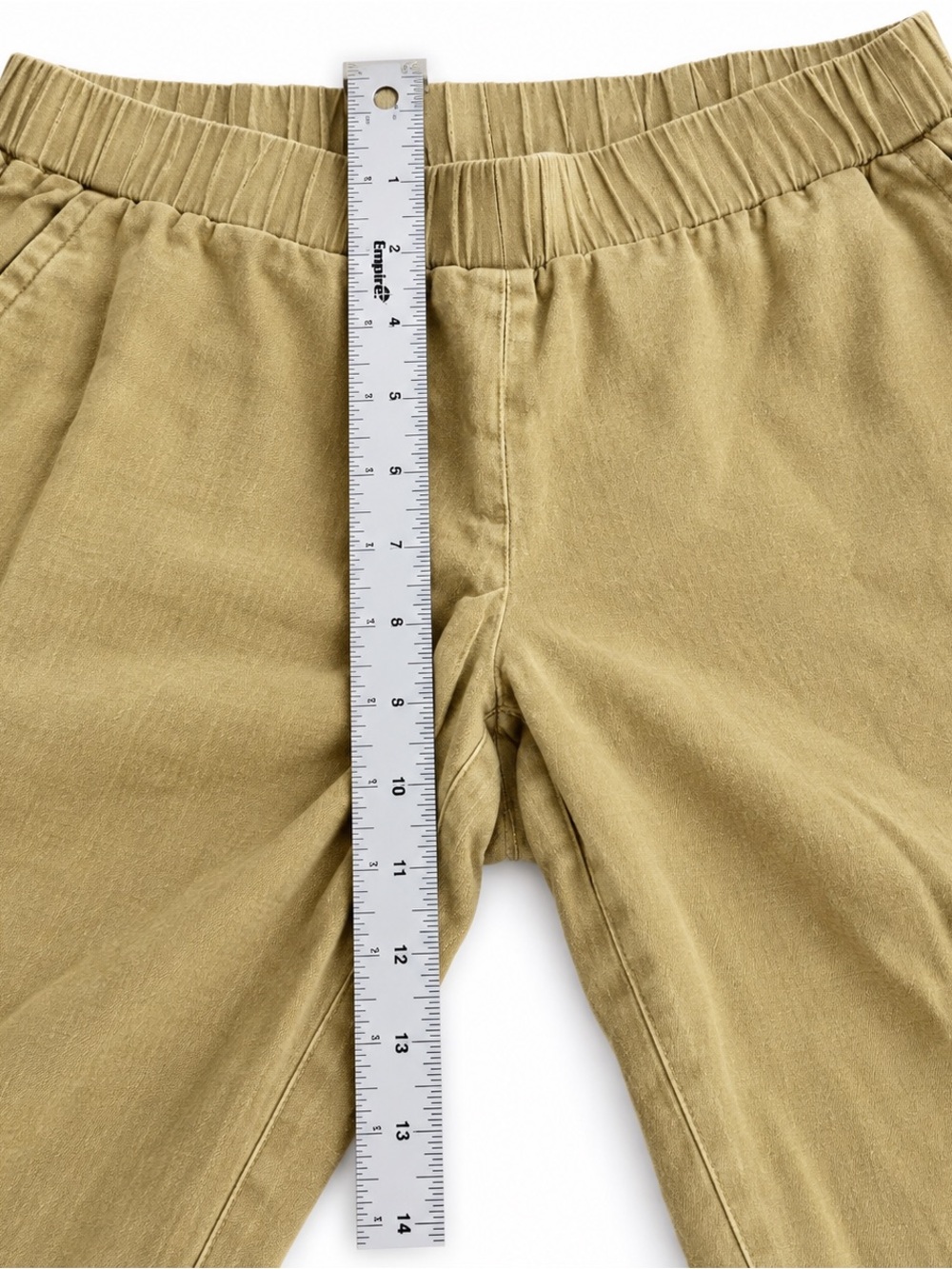 J. Jill Wide Leg Linen Blend Pants Tan Extra Small Petite XSP - Picture 9 of 9
